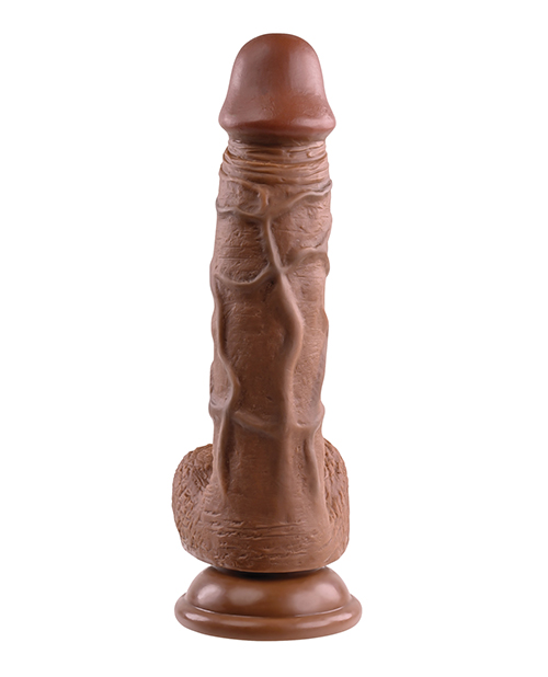 Thumbnail for Evolved 8&quot; Realistic Dildo w/Balls - Dark