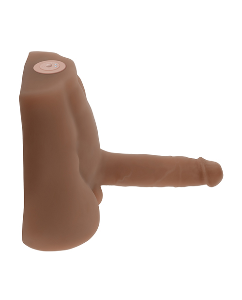 Thumbnail for NO ETA Evolved Easy Rider Thrusting & Vibrating Life-Like Dildo - Dark
