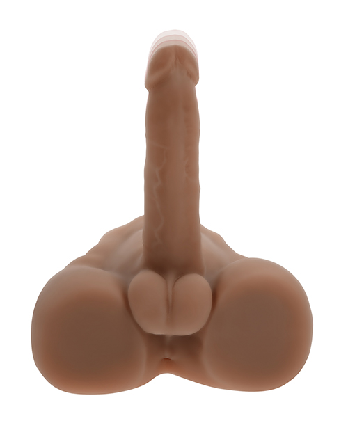 Thumbnail for NO ETA Evolved Easy Rider Thrusting & Vibrating Life-Like Dildo - Dark