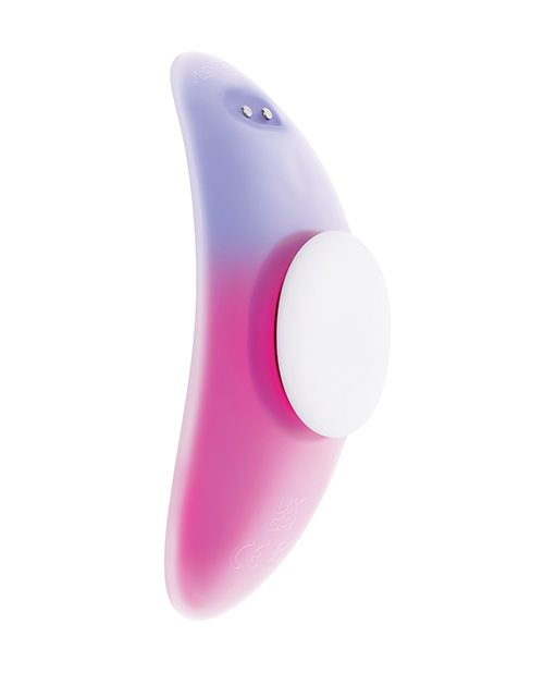 Thumbnail for Evolved Paradise Panty Curved Panty Vibe w/Remote Control - Pink/Purple