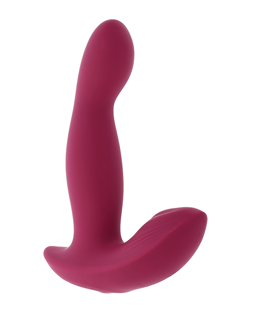 Thumbnail for Evolved Come On Over Stimulator w/Remote Control - Burgundy