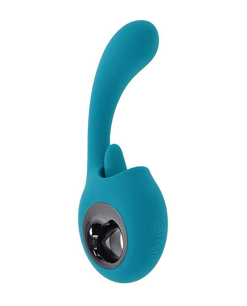 Thumbnail for Evolved How Many Licks G-Spot Vibrator - Teal