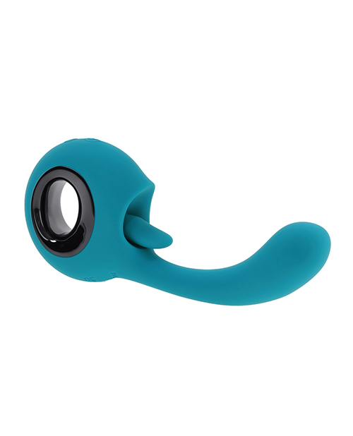 Thumbnail for Evolved How Many Licks G-Spot Vibrator - Teal