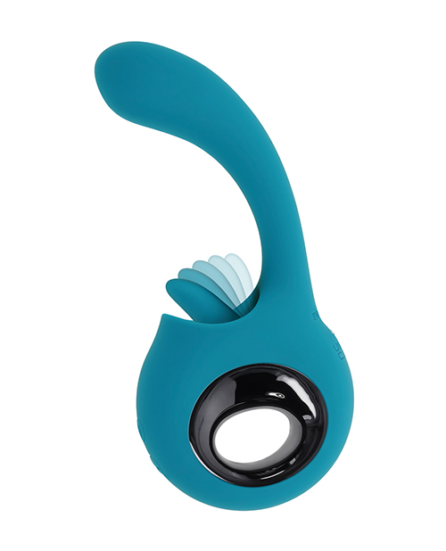 Thumbnail for Evolved How Many Licks G-Spot Vibrator - Teal
