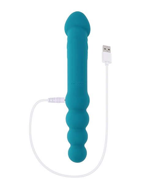 Thumbnail for Evolved Flip Flop Dual-Sided Vibrator - Teal