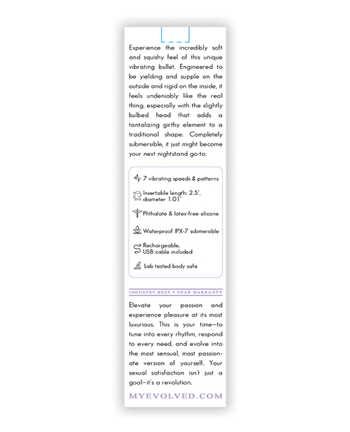 Thumbnail for Evolved Squishy Bullet - Lilac