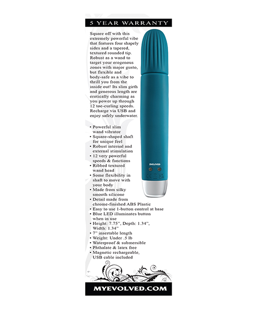Thumbnail for Evolved Super Slim Wand - Teal