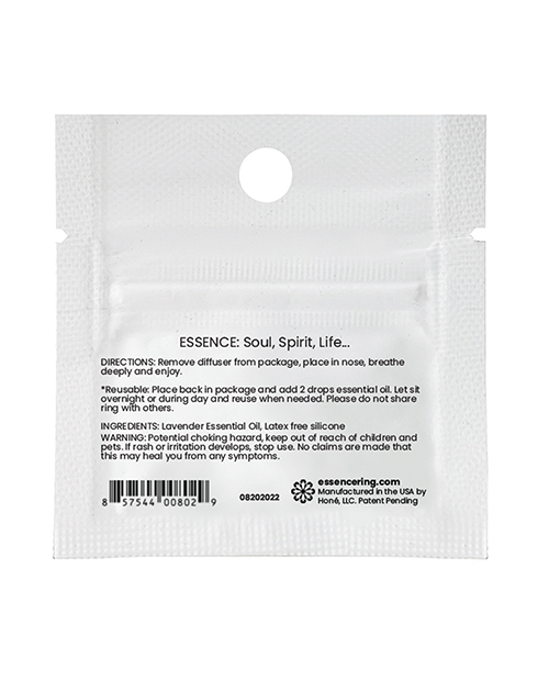 Thumbnail for Essence Ring Single Sachet - Lavender