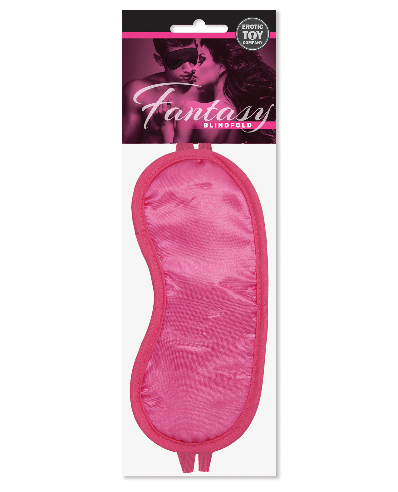 Thumbnail for Erotic Toy Company Satin Fantasy Blindfold - Pink