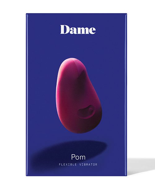 Thumbnail for Dame Pom Flexible Vibrator - Plum