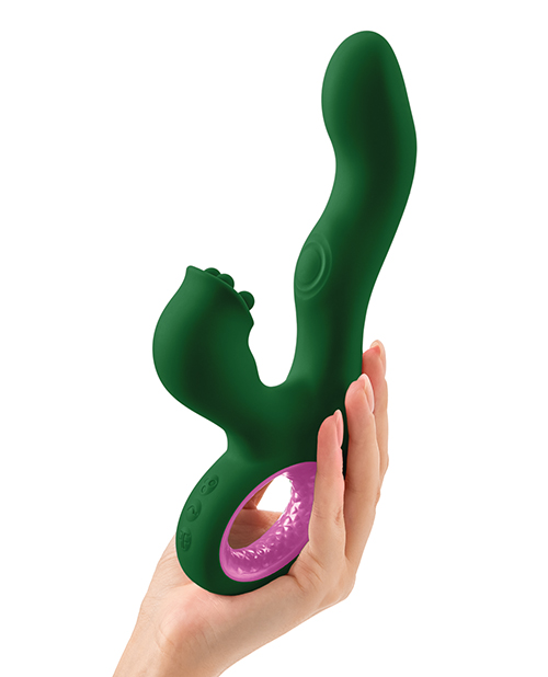 Thumbnail for Femme Funn Pallina Triple Action Rabbit - Green