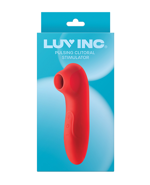 Thumbnail for Luv Inc. Pulsing Clitoral Stimulator - Red
