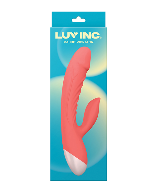 Thumbnail for Luv Inc. Rabbit Vibrator - Coral