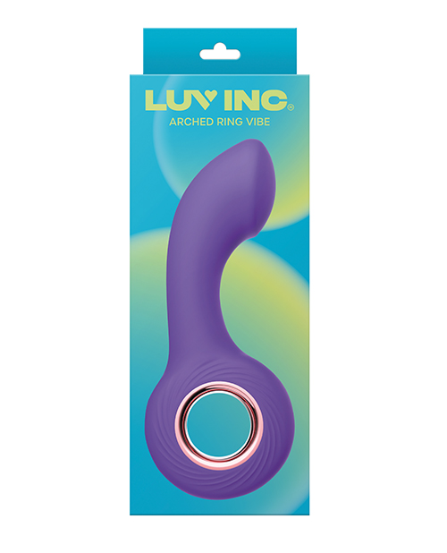 Thumbnail for Luv Inc. Arched Ring Vibrator - Purple