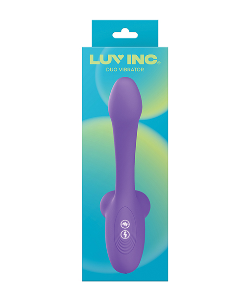 Thumbnail for Luv Inc. Poseable Duo Vibrator - Purple