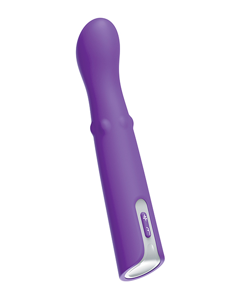 Thumbnail for Luv Inc. G-Spot Vibrator w/Moving Beads - Purple