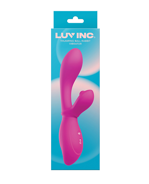 Thumbnail for Luv Inc. Thumping Ball Rabbit - Pink