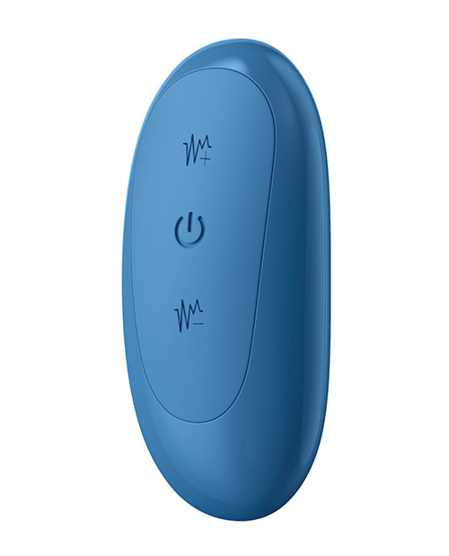 Thumbnail for Luv Inc. Wavy Strap-On Luv Vibe - Blue