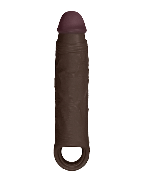 Thumbnail for Shaft Model F Flexskin Liquid Silicone 8.8&quot; Sheath - Mahogany
