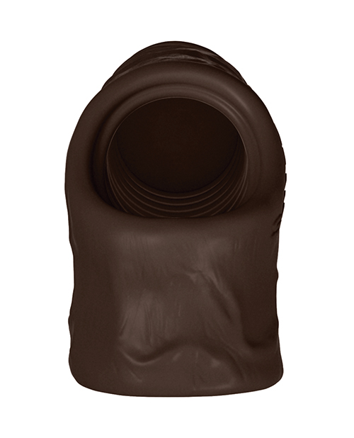 Thumbnail for Shaft Model F Flexskin Liquid Silicone 8.8&quot; Sheath - Mahogany