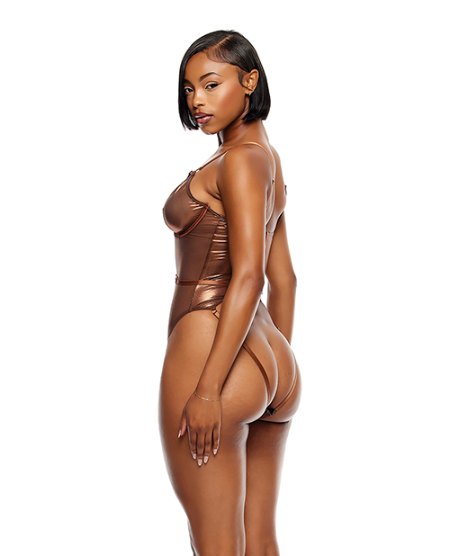 Thumbnail for Liquid Metal Metallic Mesh Teddy - Metallic Copper SM