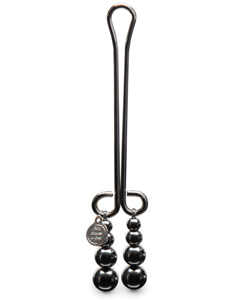 Thumbnail for Fifty Shades Darker Just Sensation Beaded Clitoral Clamp