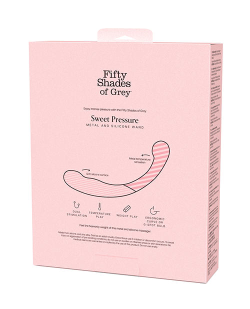 Thumbnail for Fifty Shades of Grey Sweet Pressure Silicone &amp; Metal Wand