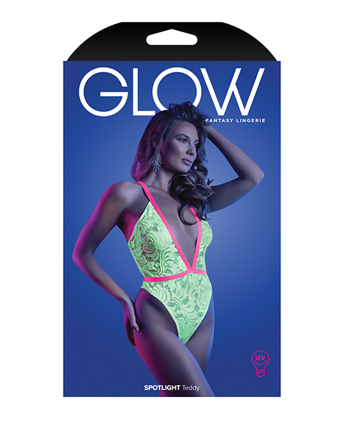 Thumbnail for Glow Spotlight Teddy Neon Chartreuse L/XL