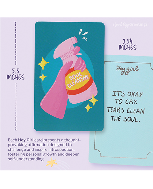 Thumbnail for Hey Girl: Empowering & Sassy Affirmation Deck