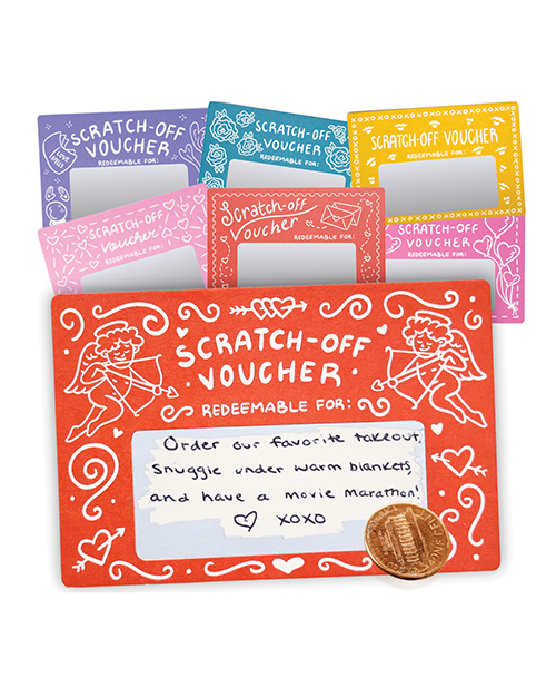 Thumbnail for Mini Date Night Shenanigans DIY Scratch Off Vouchers &amp; Coupons