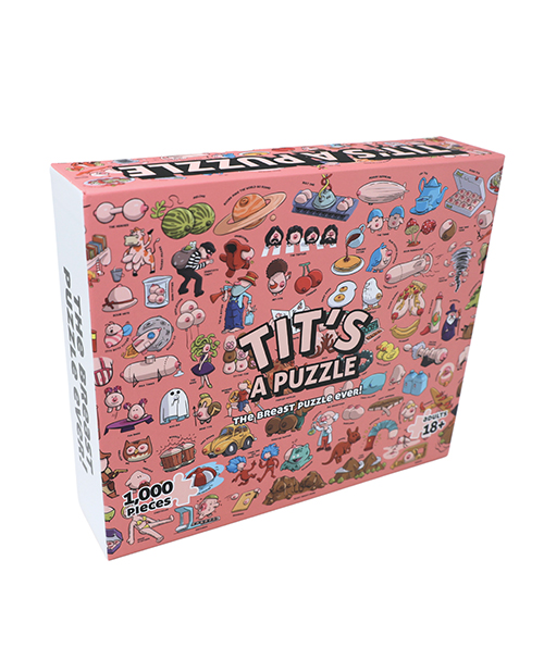 Thumbnail for Tits A Puzzle 1000 Piece Boob Themed Puzzle