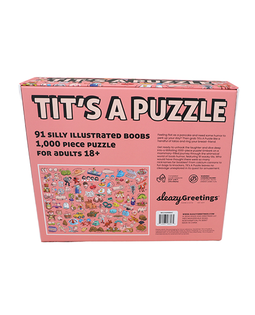 Thumbnail for Tits A Puzzle 1000 Piece Boob Themed Puzzle