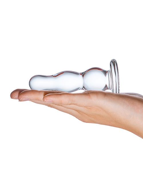Thumbnail for Glas 4&quot; Butt Plug - Clear