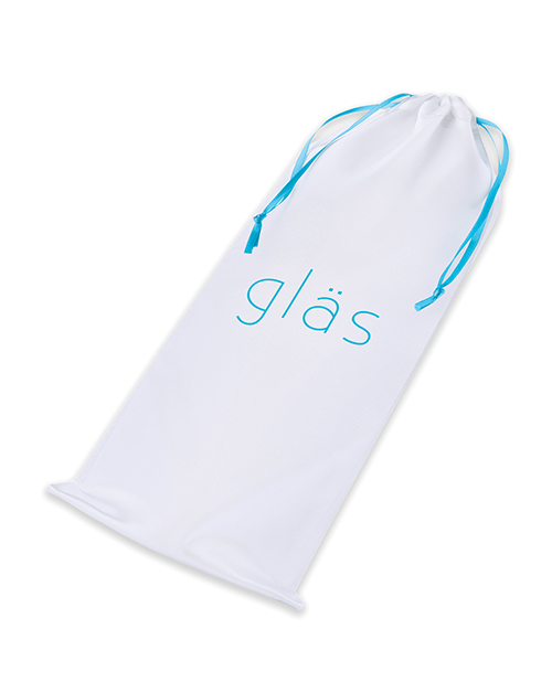 Thumbnail for Glas 9&quot; Classic Curved Dual Ended Dildo - Clear