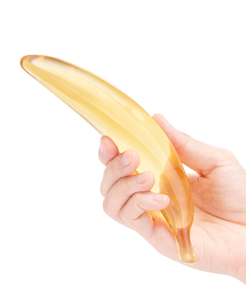 Thumbnail for Glas 7&quot; Dildo Banana Joy