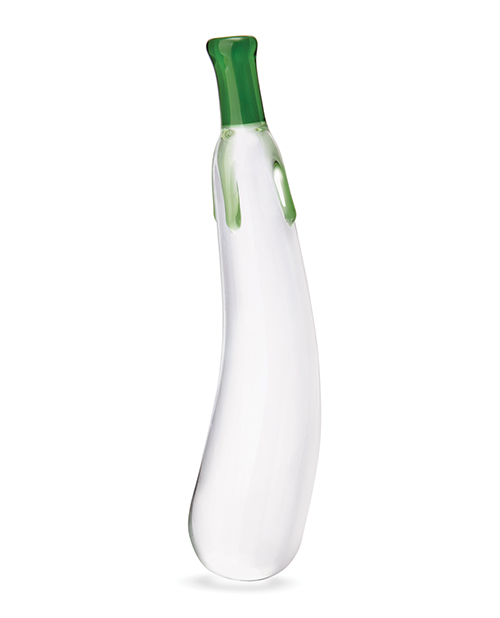 Thumbnail for Glas 7.25&quot; Dildo Eggplant Ecstasy