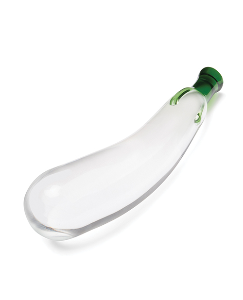 Thumbnail for Glas 7.25&quot; Dildo Eggplant Ecstasy