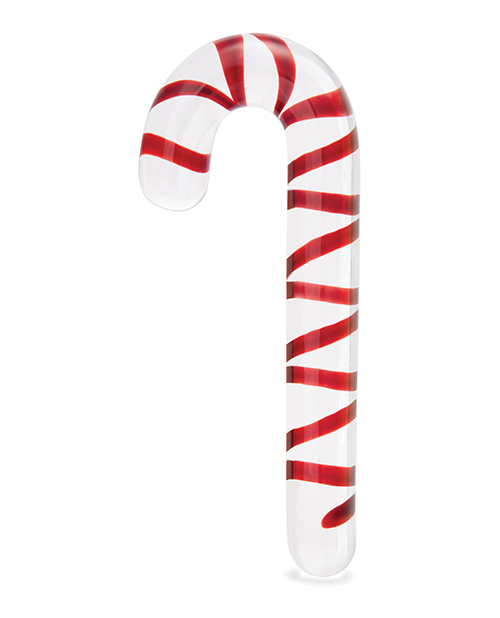 Thumbnail for Glas 7.5&quot; Dildo Candy Cane Dream