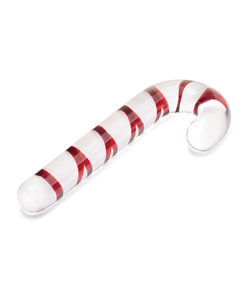 Thumbnail for Glas 7.5&quot; Dildo Candy Cane Dream
