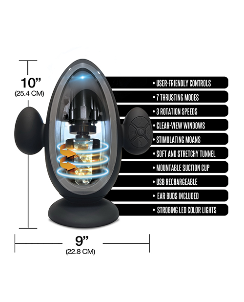 Thumbnail for MSTR B8 Blast Off Automatic Thrusting & Vibrating Stroker