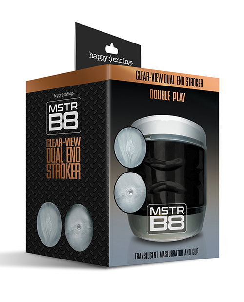 Thumbnail for MSTR B8 Double Play Clear-View Dual Ended Stroker