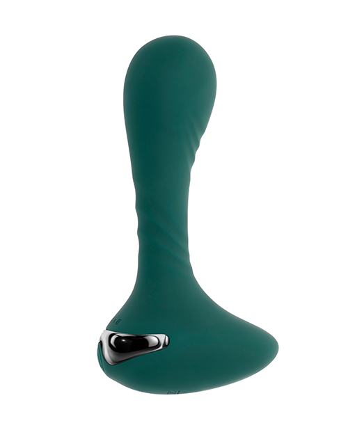 Thumbnail for Gender X Goes Anywhere Vibrating Silicone Plug - Teal