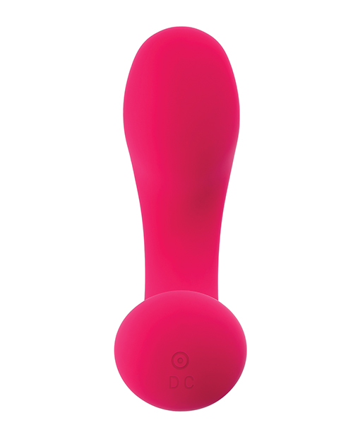 Thumbnail for Gender X All About the Bass Curved Stimulator w/Remote Control - Pink