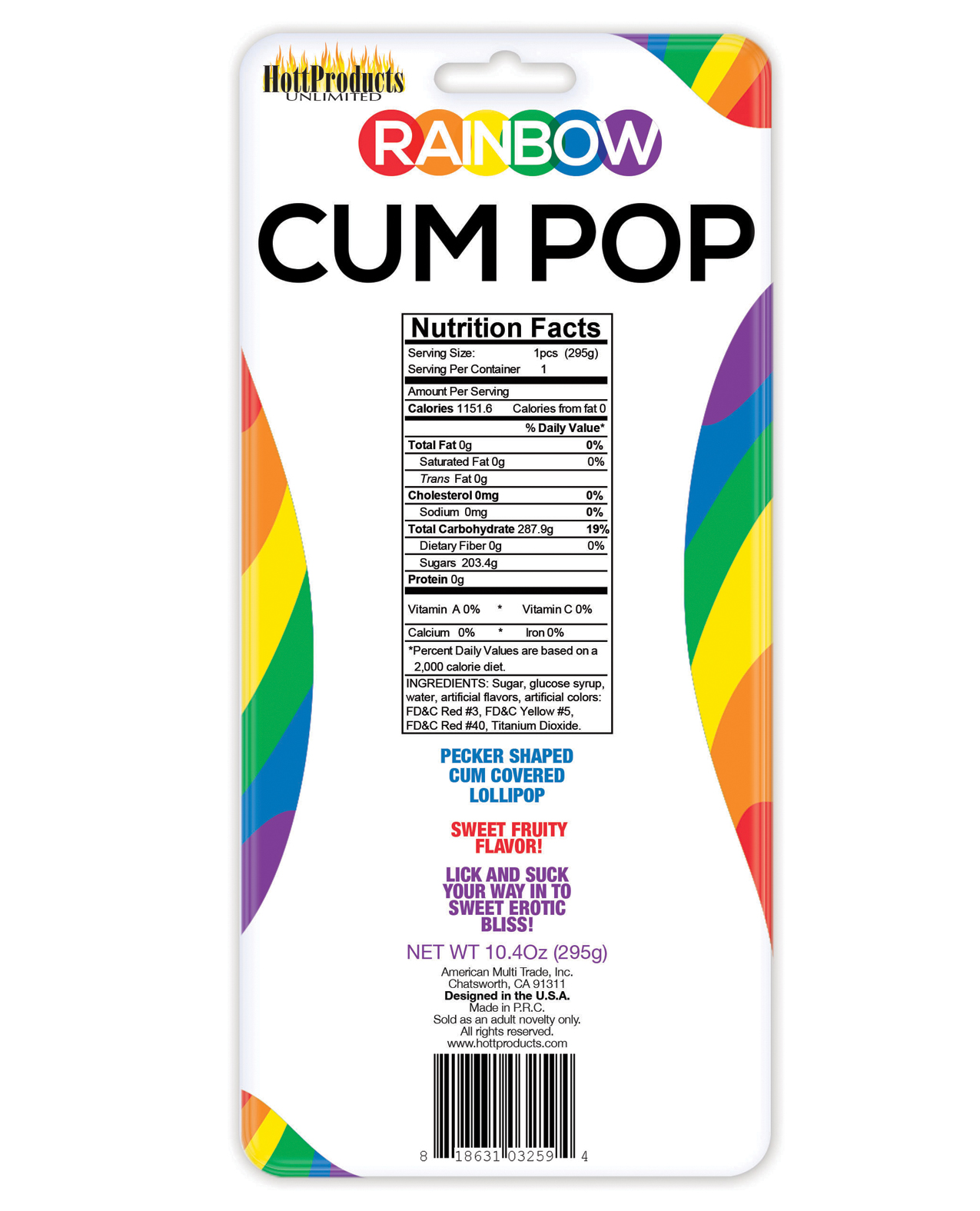 Thumbnail for Rainbow Cock Cum Pops
