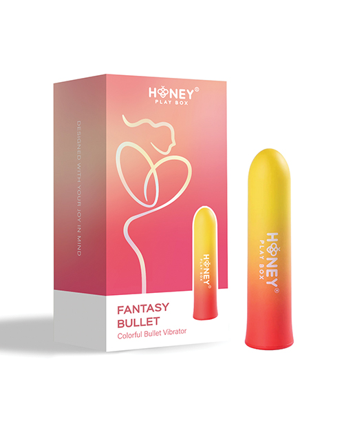 Thumbnail for Fantasy Color Gradient Bullet Vibrator - Yellow