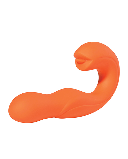 Thumbnail for Joi Rotating Head G-Spot Vibrator & Clit Licker - Orange