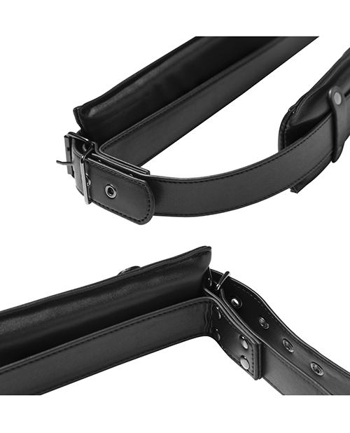 Thumbnail for Kinky Play Box Spread Padded Sling Position Aid - Black