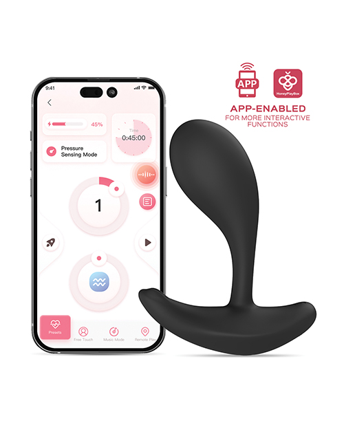 Thumbnail for Oly 2 Pressure Sensing App-Enabled Wearable Clit & G Spot Vibrator - Black