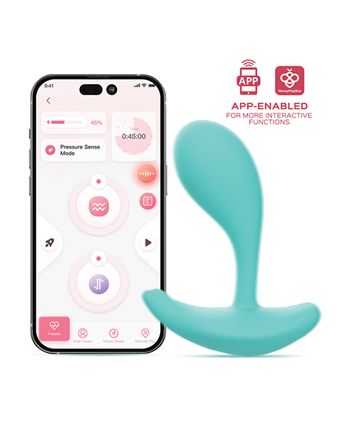 Thumbnail for Oly 2 Pressure Sensing App-Enabled Wearable Clit &amp; G Spot Vibrator - Blue