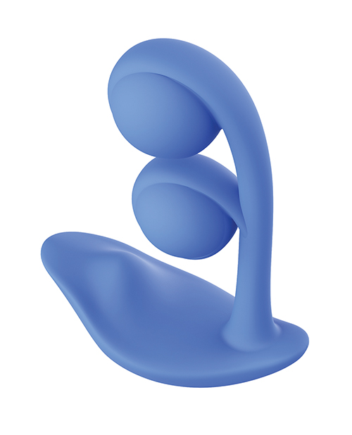 Thumbnail for Melody Twin Balls Clit & G-Spot Vibrator - Blue